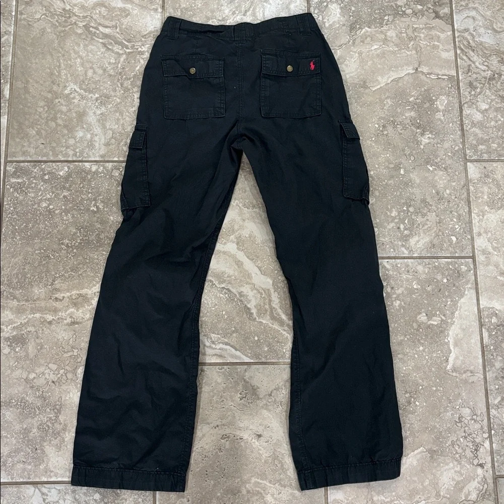 Polo Ralph Lauren‎ Kids Cargo pants black sz 14